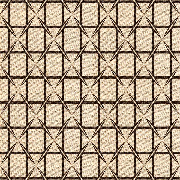 Patterned Sienna Brown Rug, pat2033org