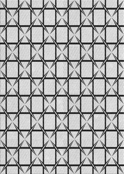 Patterned Carbon Gray Novelty Rug, pat2033