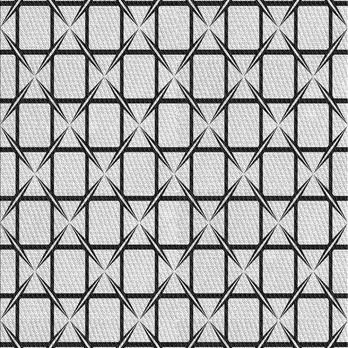 Patterned Carbon Gray Novelty Rug, pat2033