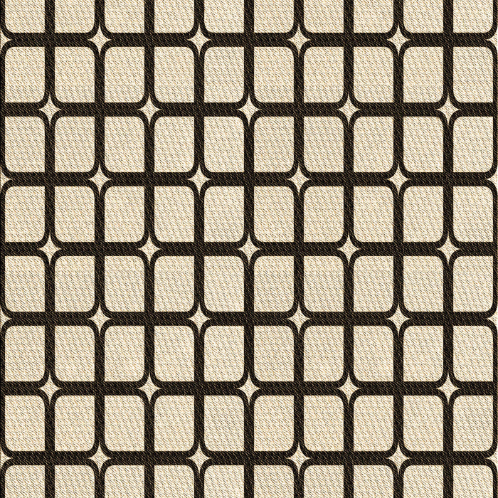 Patterned Vanilla Gold Rug, pat2034brn