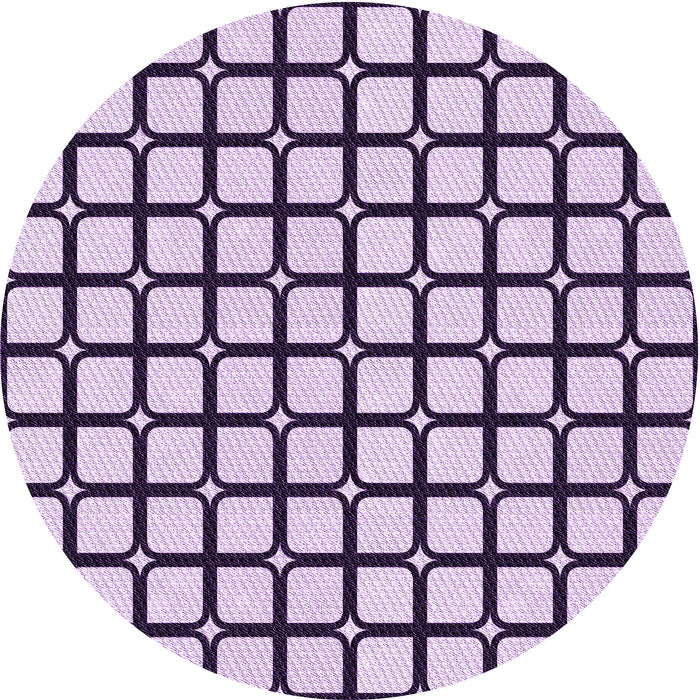 Square Machine Washable Transitional Purple Rug in a Living Room, wshpat2034pur