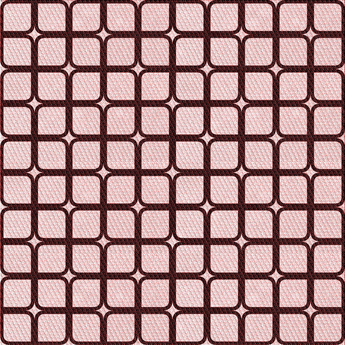 Round Patterned Brown Red Rug, pat2034rd