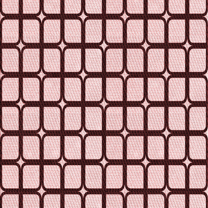 Patterned Brown Red Rug, pat2034rd