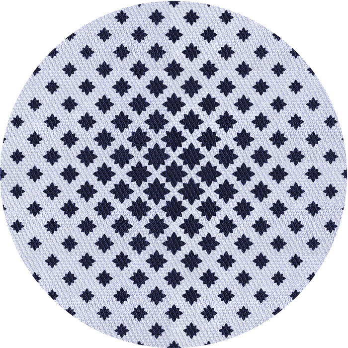 Square Machine Washable Transitional Lavender Blue Rug in a Living Room, wshpat2035blu