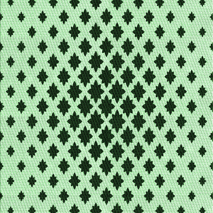 Machine Washable Transitional Mint Green Rug, wshpat2035grn