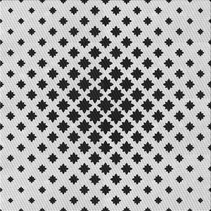 Round Patterned Platinum Gray Rug, pat2035gry