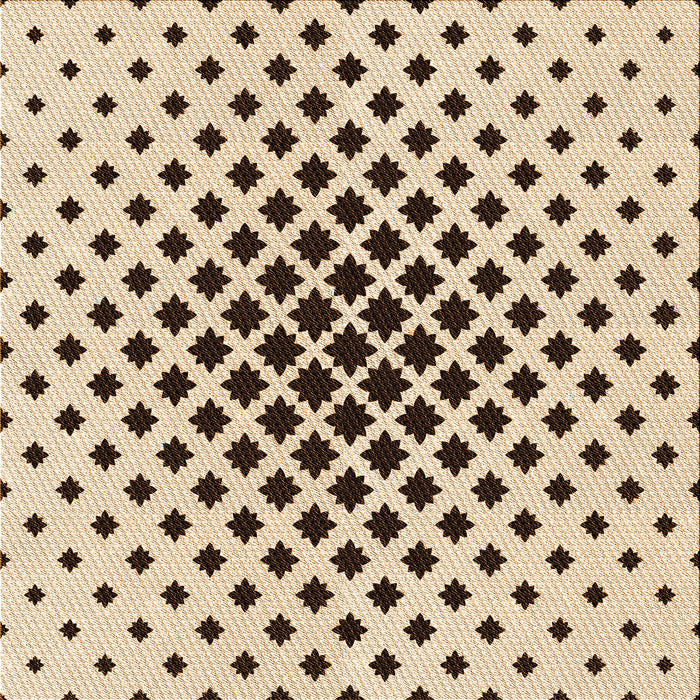 Round Machine Washable Transitional Sienna Brown Rug, wshpat2035org