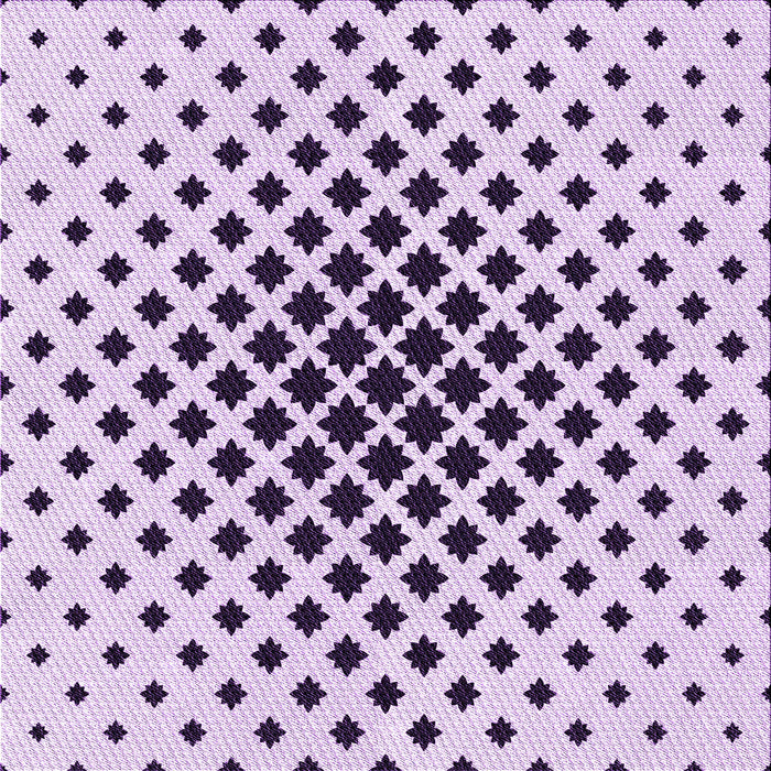 Round Patterned Purple Violet Purple Rug, pat2035pur