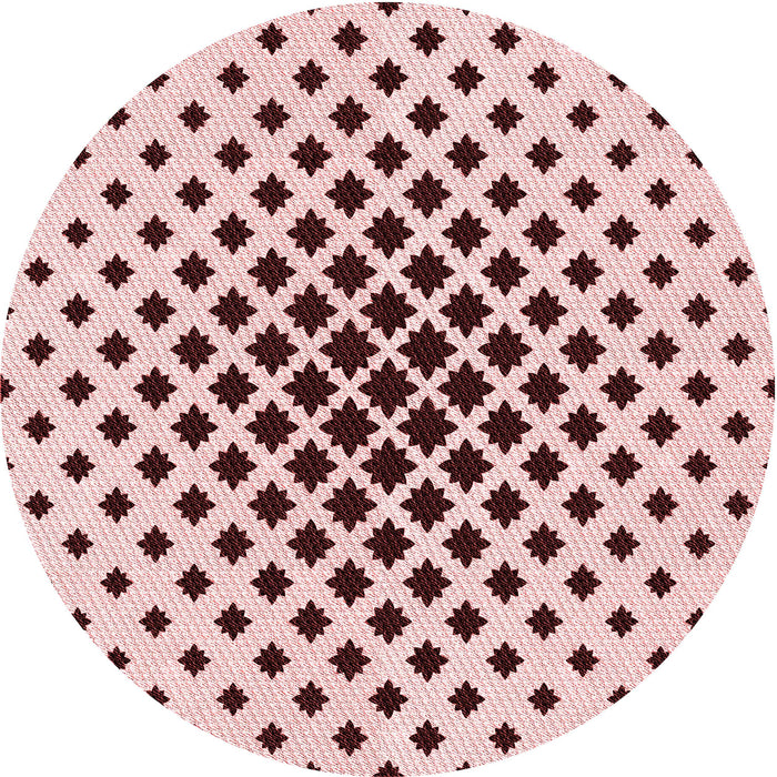 Square Machine Washable Transitional Light Rose Pink Rug in a Living Room, wshpat2035rd