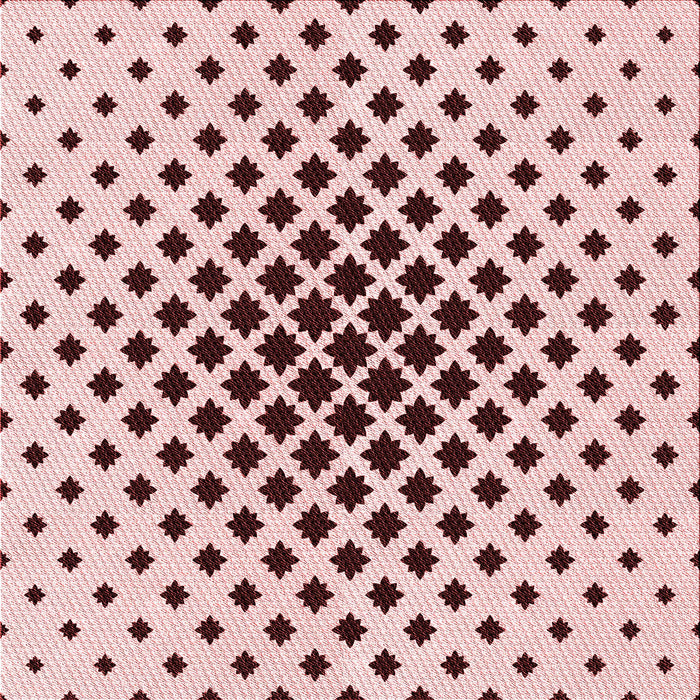 Round Machine Washable Transitional Light Rose Pink Rug, wshpat2035rd