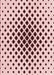 Machine Washable Transitional Light Rose Pink Rug, wshpat2035rd