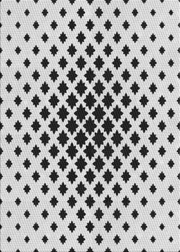 Patterned Carbon Gray Novelty Rug, pat2035