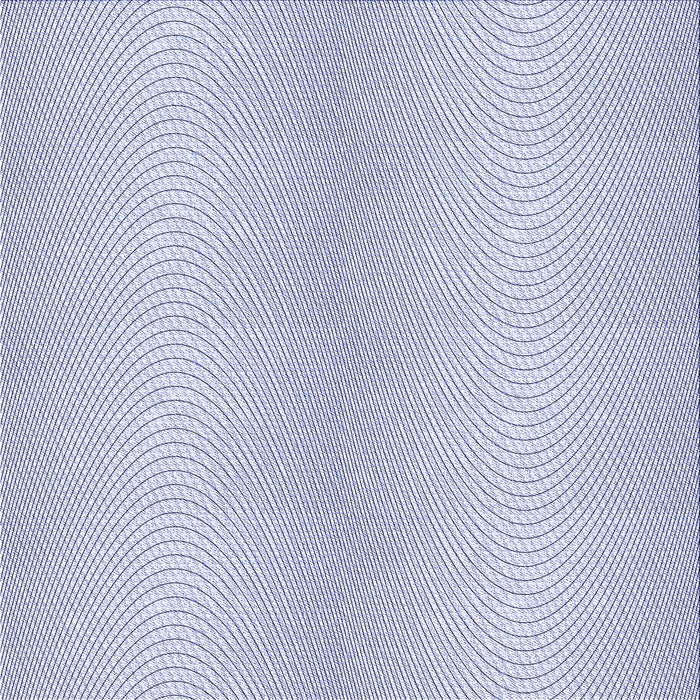 Round Machine Washable Transitional Lavender Blue Rug, wshpat2036blu