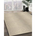 Patterned Wheat Beige Rug in Family Room, pat2036brn