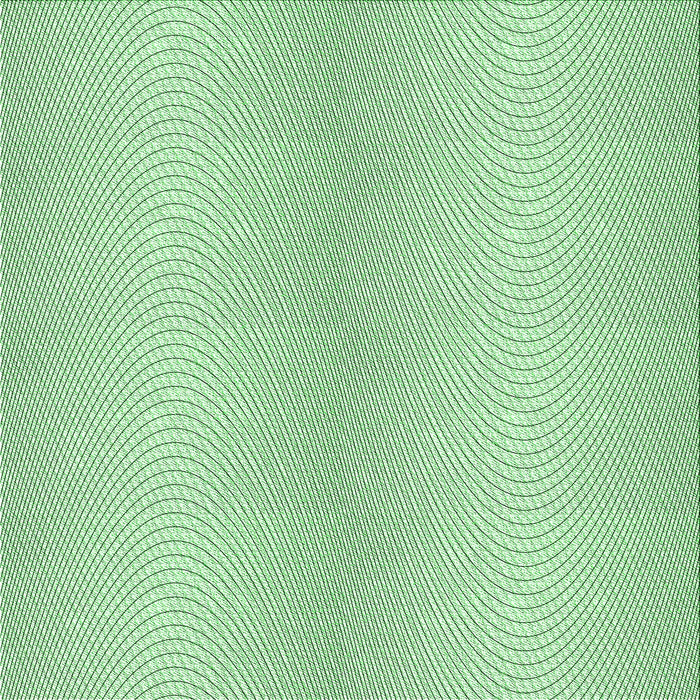 Round Machine Washable Transitional Mint Green Rug, wshpat2036grn