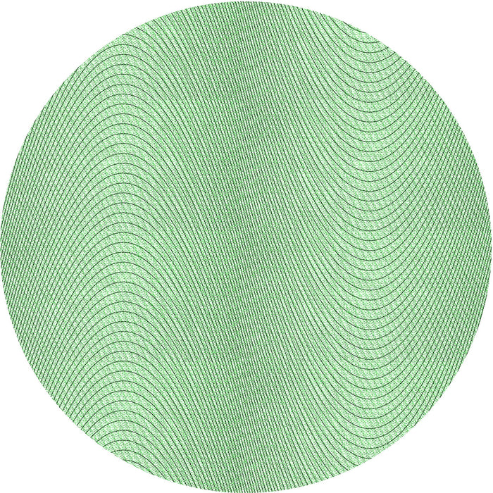 Square Machine Washable Transitional Mint Green Rug in a Living Room, wshpat2036grn