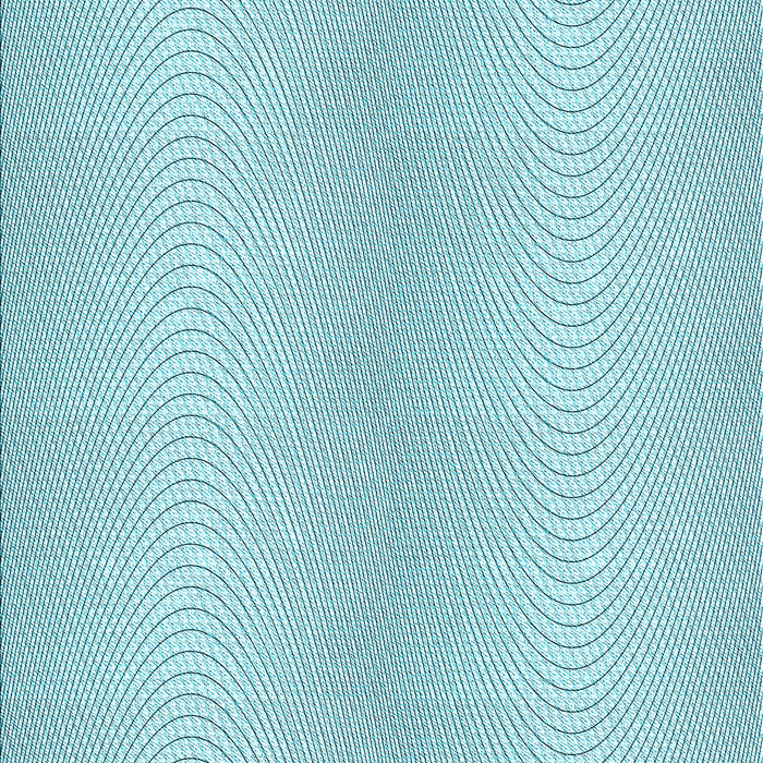 Patterned Electric Blue Rug, pat2036lblu