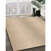 Patterned Bronze Brown Rug, pat2036org