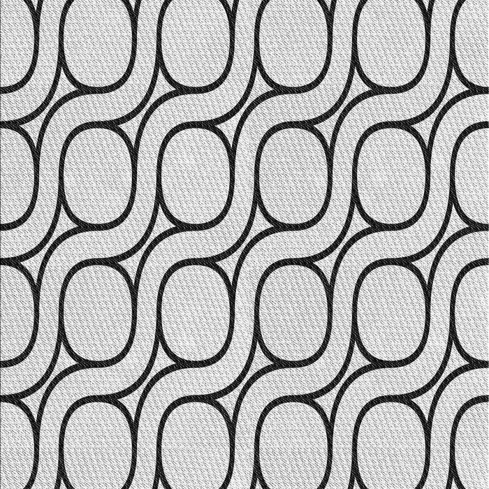 Machine Washable Transitional Platinum Gray Rug, wshpat2037gry