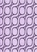 Patterned Purple Flower Purple Rug, pat2037pur