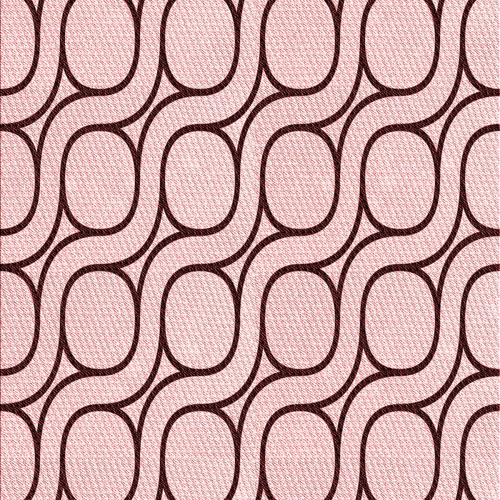 Patterned Light Rose Pink Rug, pat2037rd