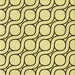 Round Patterned Sun Yellow Rug, pat2037yw