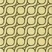 Round Machine Washable Transitional Sun Yellow Rug, wshpat2037yw