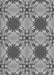 Patterned Cloud Gray Rug, pat2039gry