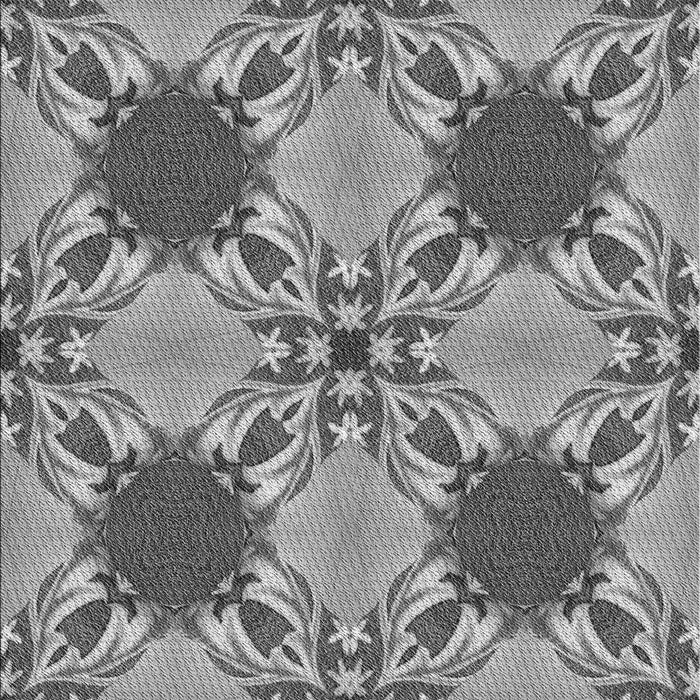 Machine Washable Transitional Cloud Gray Rug, wshpat2039gry