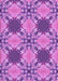 Patterned Violet Purple Rug, pat2039pur