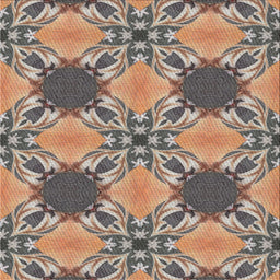 Sideview of Machine Washable Transitional Sepia Brown Rug, wshpat2039