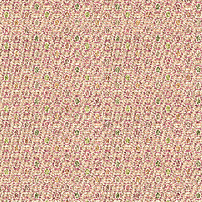 Patterned Khaki Gold Rug, pat204brn