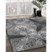 Machine Washable Transitional Dark Gray Rug in a Family Room, wshpat2040gry