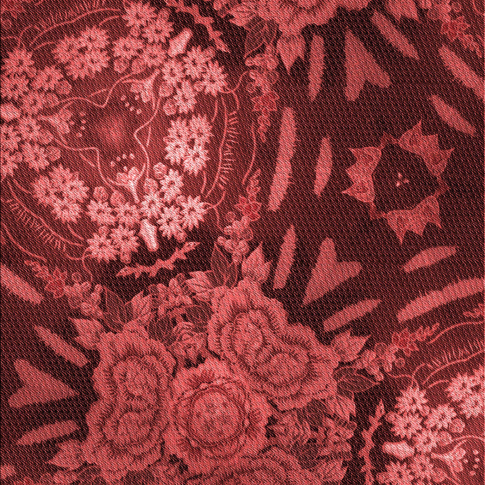 Patterned Crimson Red Rug, pat2041rd