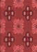 Patterned Red Rug, pat2042rd