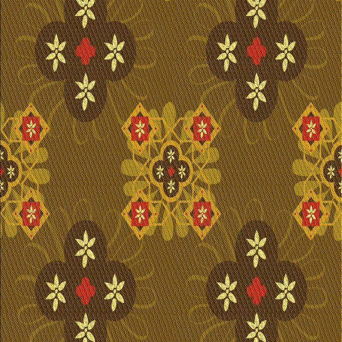 Machine Washable Transitional Red Brown Rug, wshpat2042yw