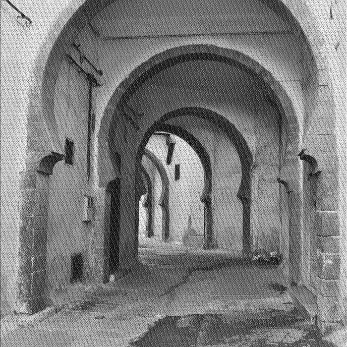 Patterned Cloud Gray Rug, pat2043gry