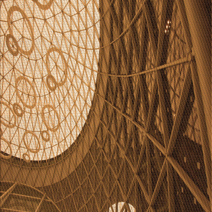 Machine Washable Transitional Red Brown Rug, wshpat2044org