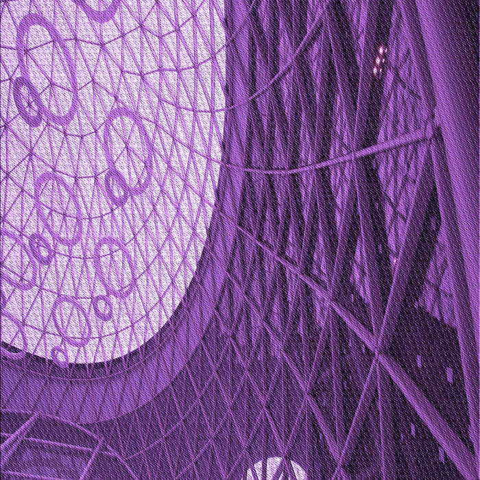 Patterned Purple Rug, pat2044pur