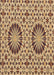 Patterned Yellow Orange Rug, pat2045brn