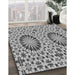 Patterned Ash Gray Rug in Family Room, pat2045gry