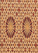 Patterned Orange Rug, pat2045org