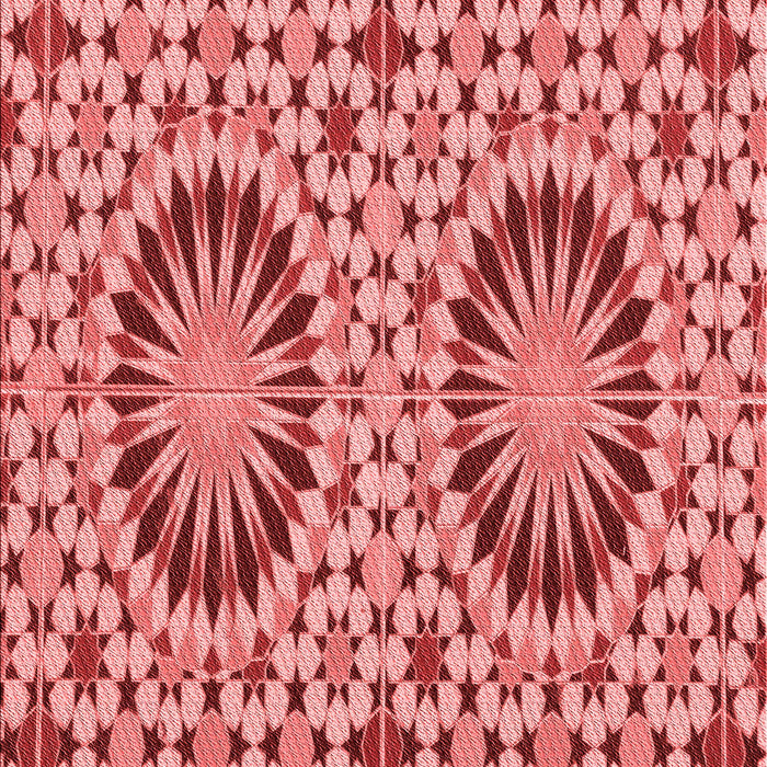 Patterned Light Coral Pink Rug, pat2045rd