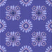 Round Patterned Purple Rug, pat2047blu