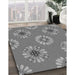 Machine Washable Transitional Ash Gray Rug in a Family Room, wshpat2047gry