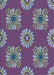 Patterned Purple Rug, pat2047lblu