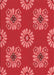 Patterned Red Rug, pat2047rd