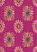 Patterned Dark Pink Novelty Rug, pat2047