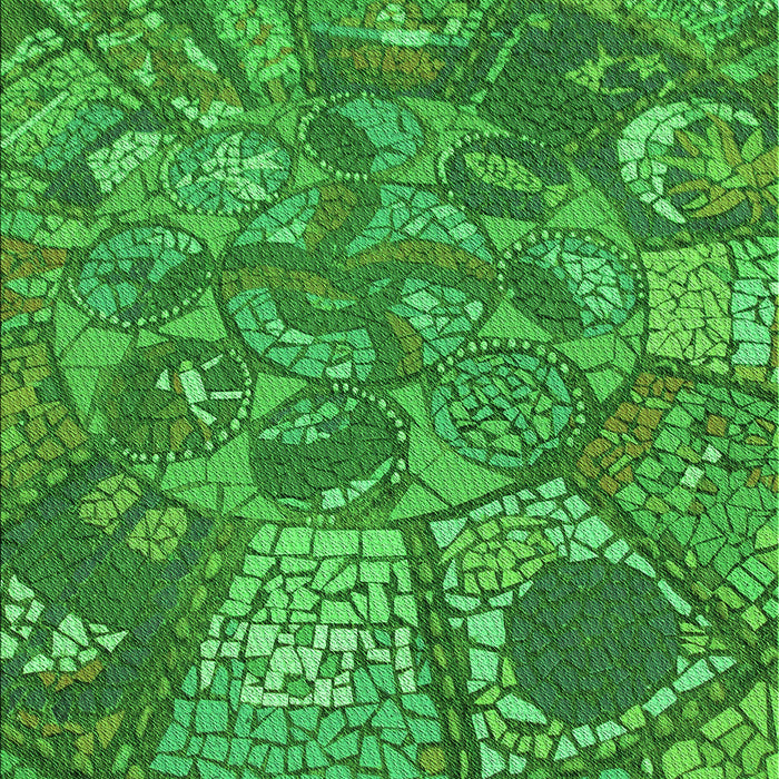 Patterned Green Rug, pat2048grn