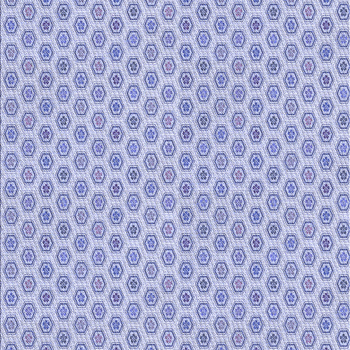 Machine Washable Transitional Medium Slate Blue Rug, wshpat205blu